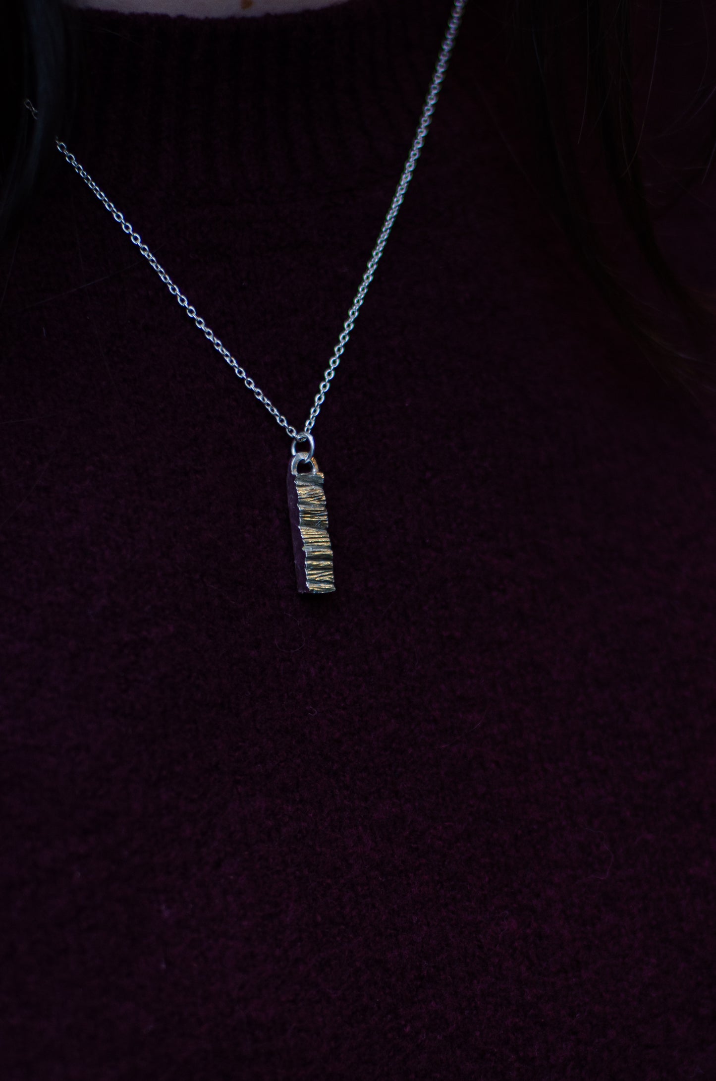 Terra rough maxi necklace
