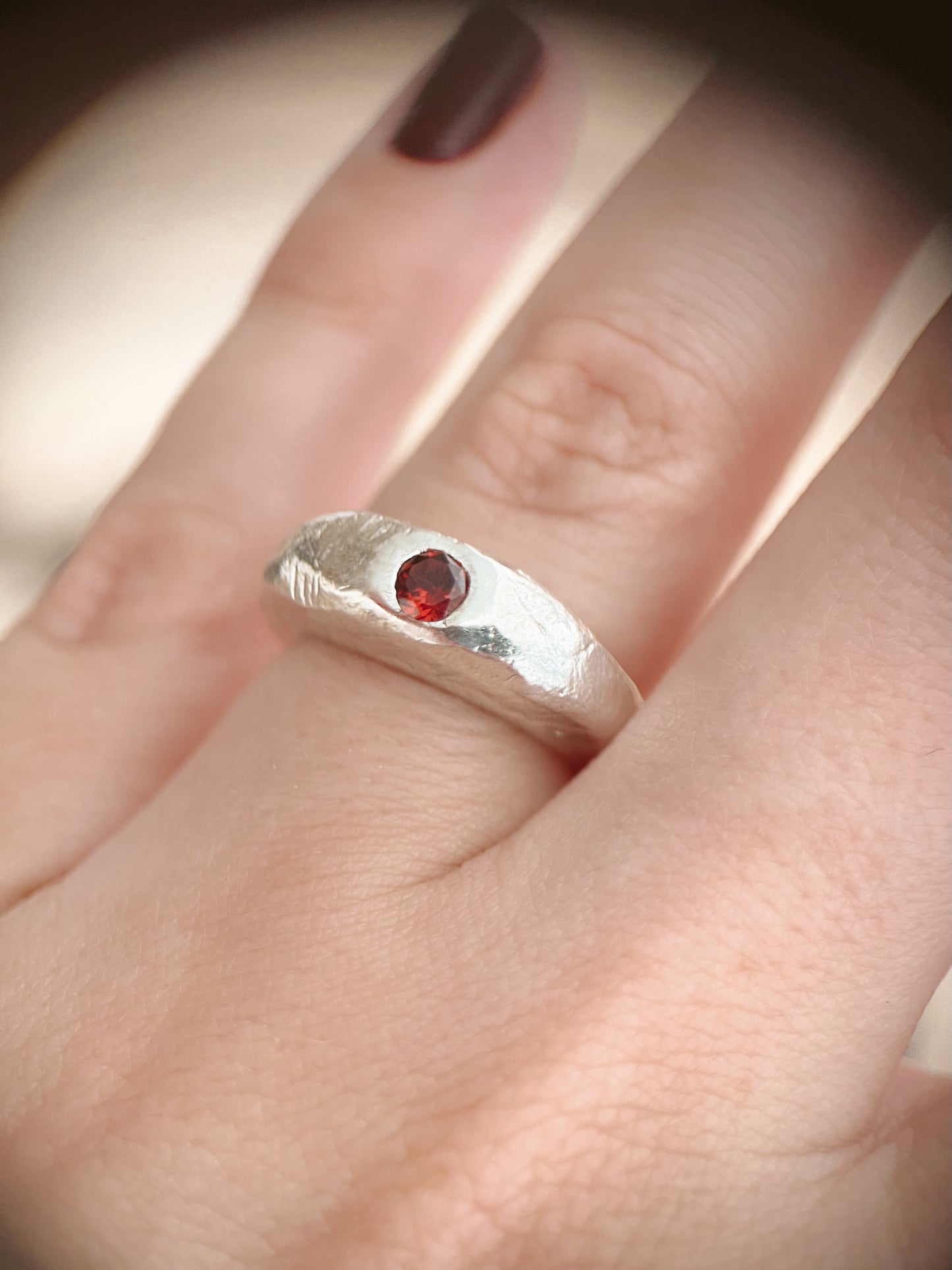 Terra Dome Sparkle Ring