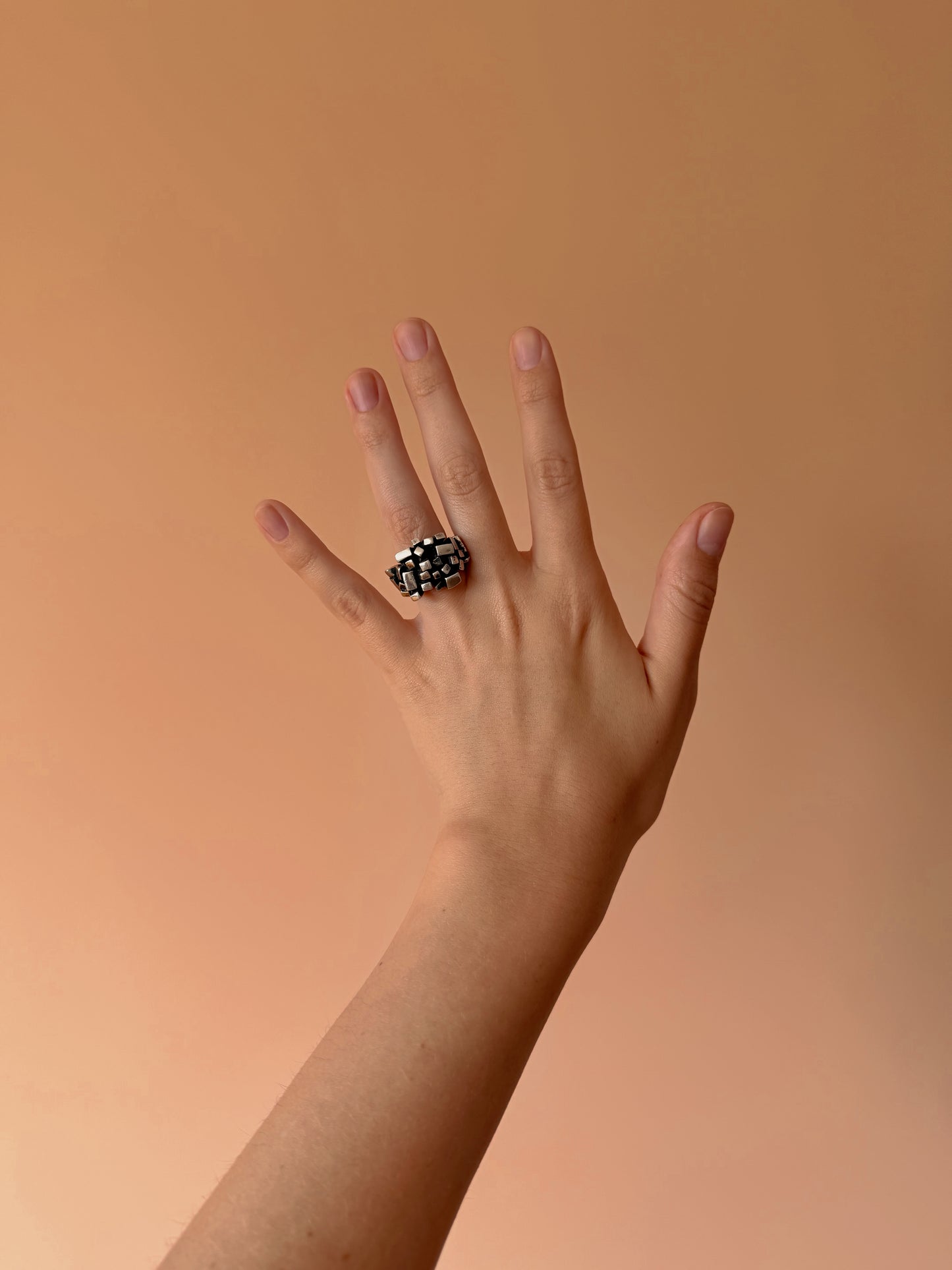 Basalt Blocks Rings