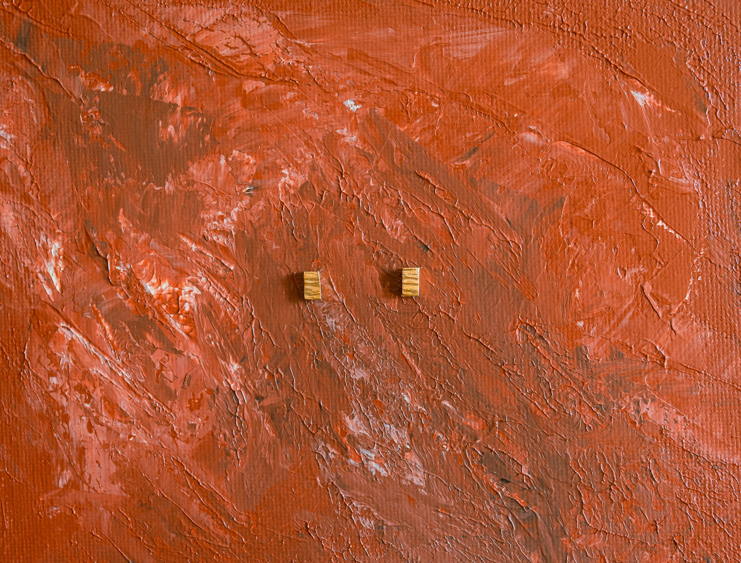 Terra Rough mini earrings