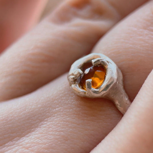 Ethical Gemstone - Citrine Ring