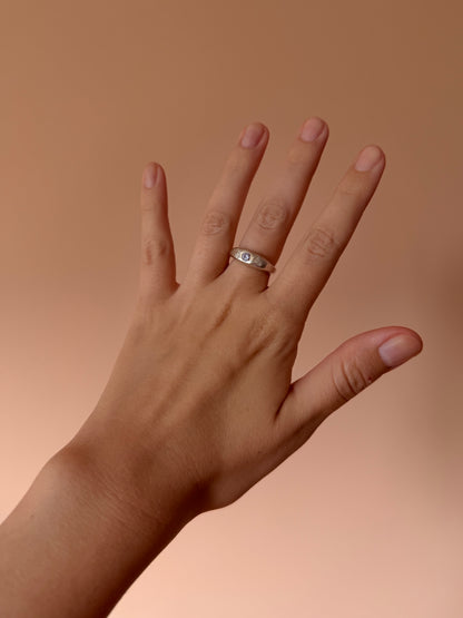 Anel Terra Dome Sparkle