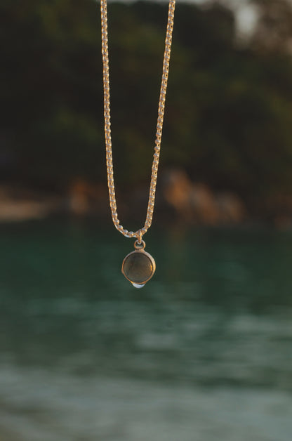 Blue eye necklace