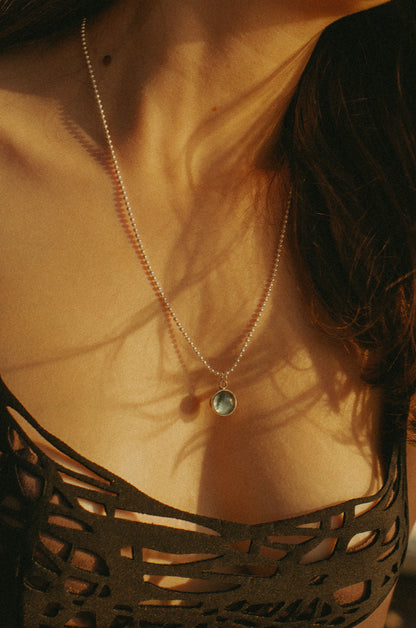Blue eye necklace