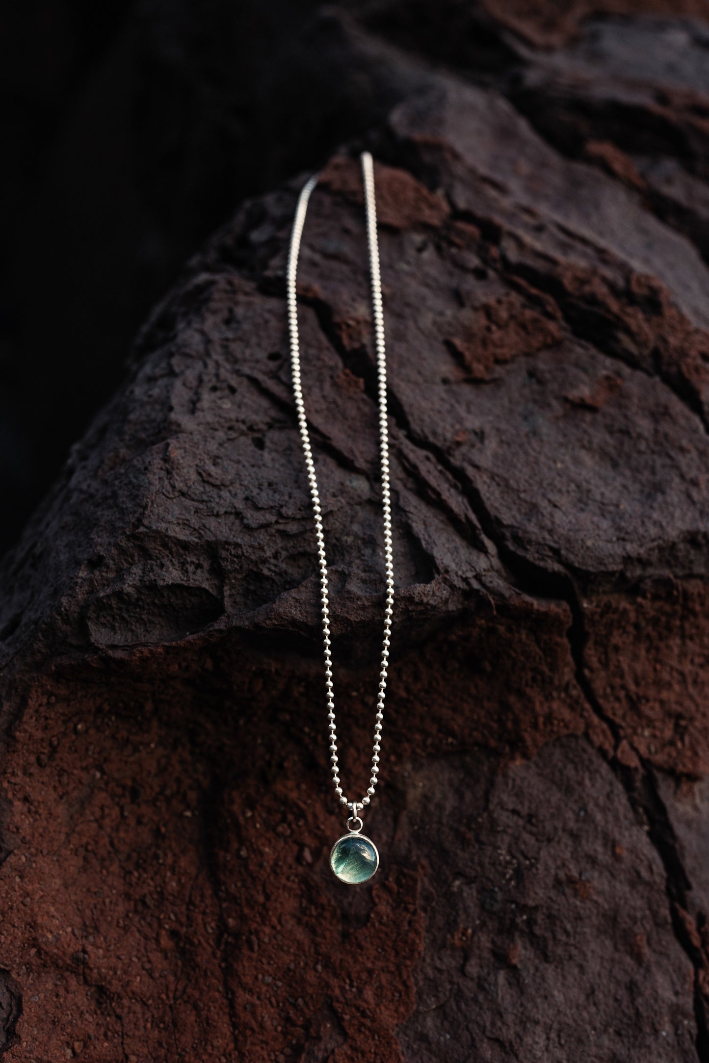 Blue eye necklace