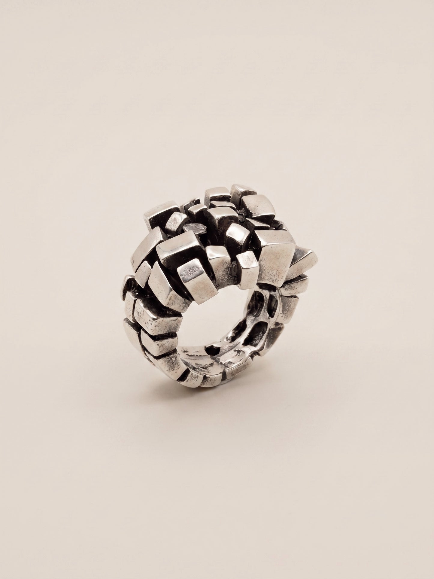 Basalt Blocks Rings