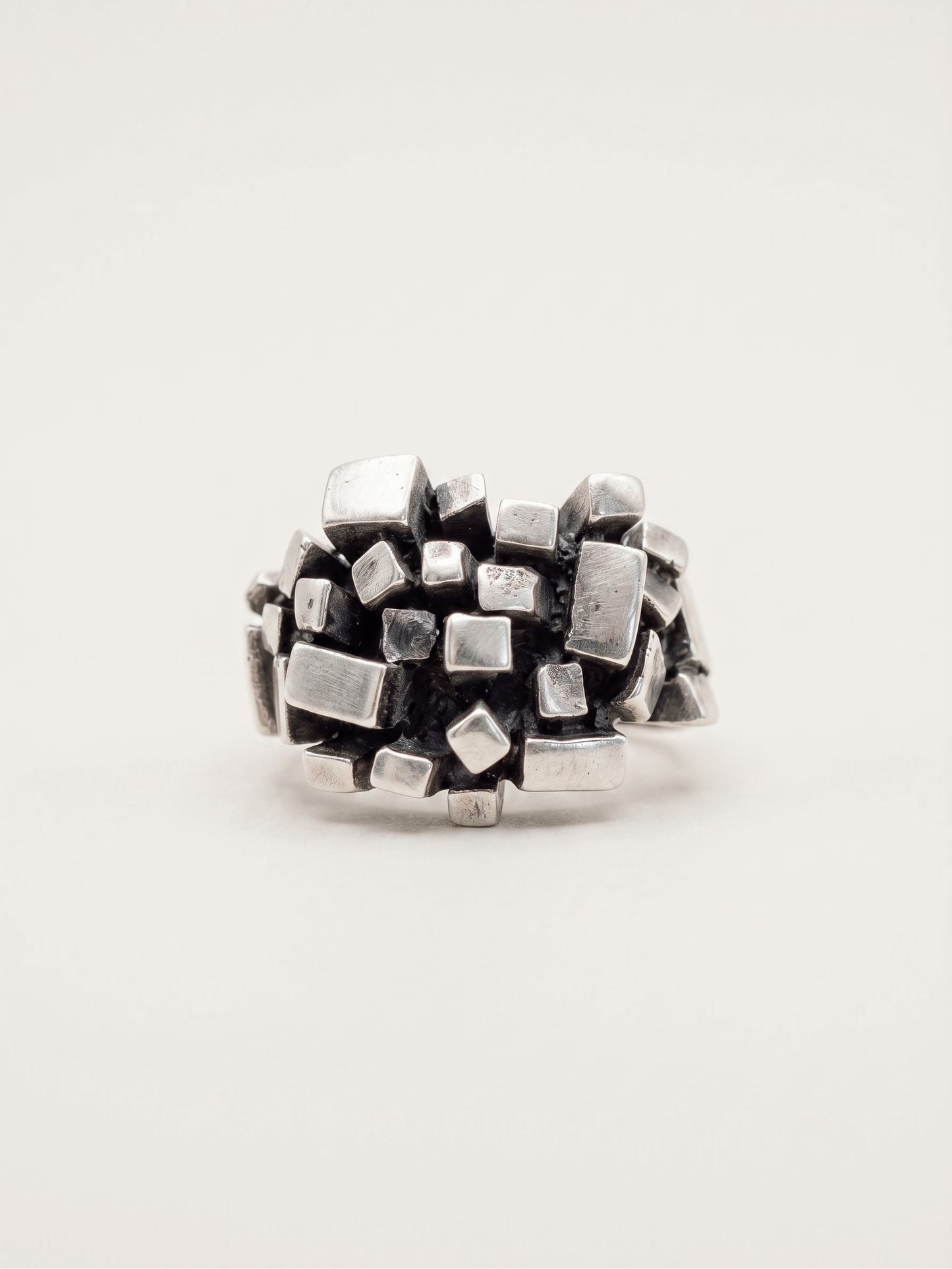 Basalt Blocks Rings