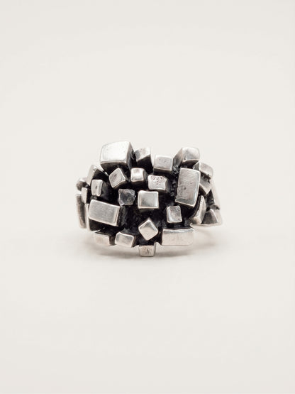 Basalt Blocks Rings