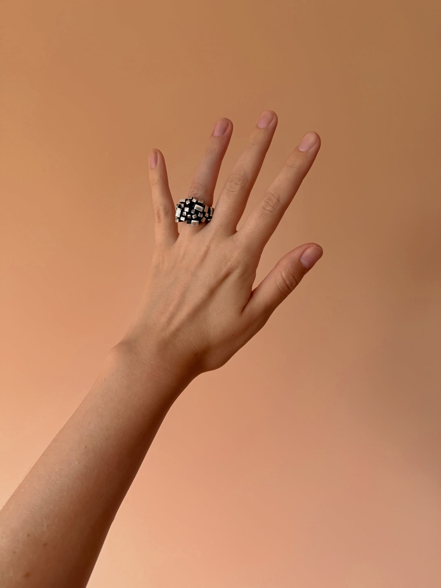 Basalt Blocks Rings