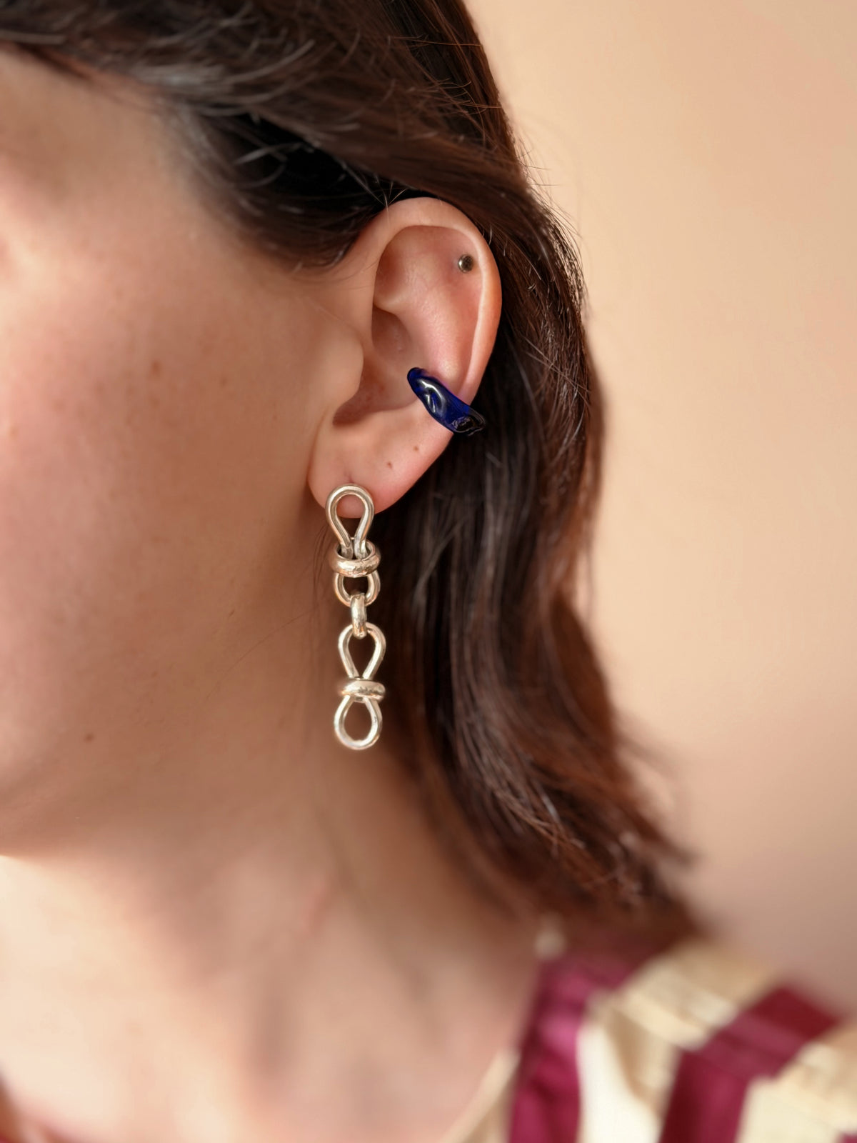 Interlock Chain Earrings