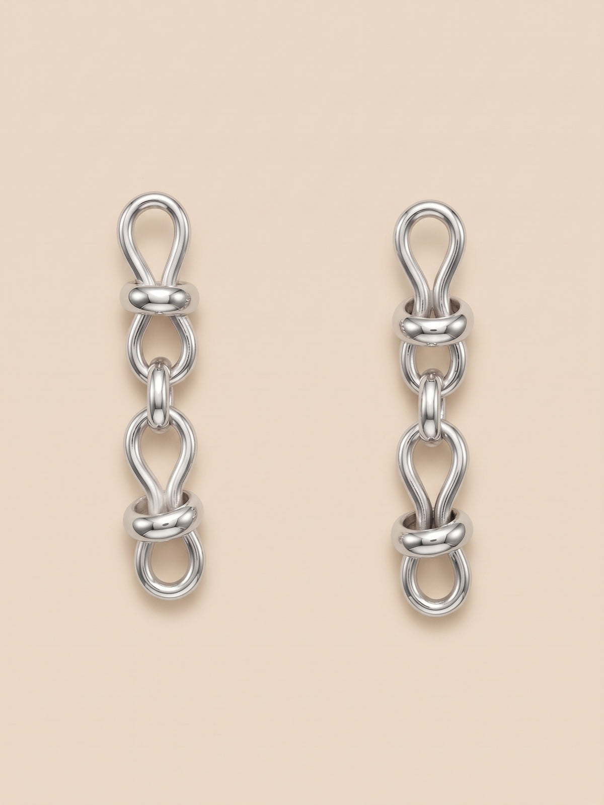 Interlock Chain Earrings