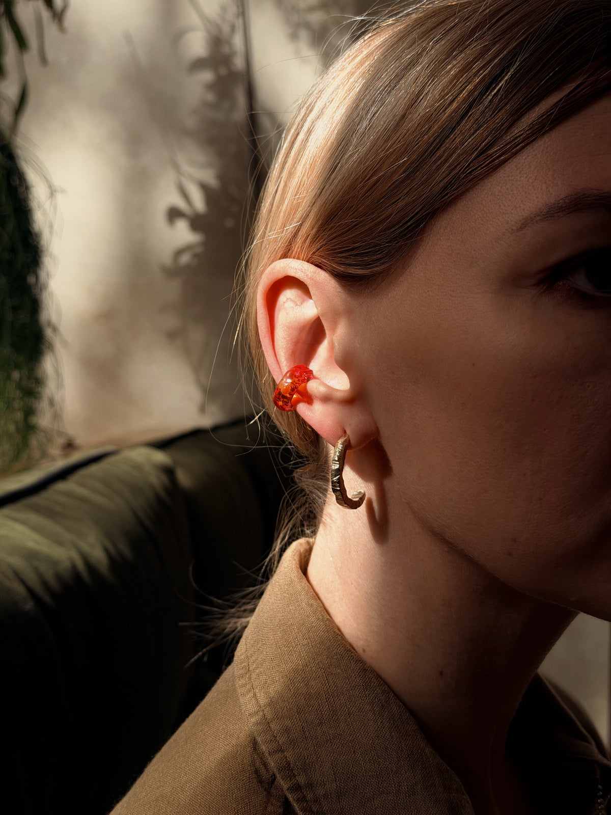 Murano Glass Ear Cuff