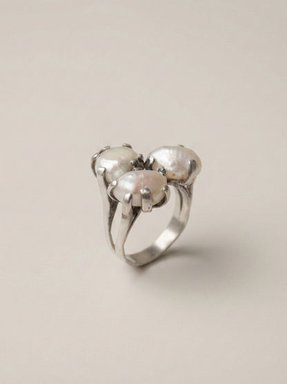 Pearls Cluster Anello
