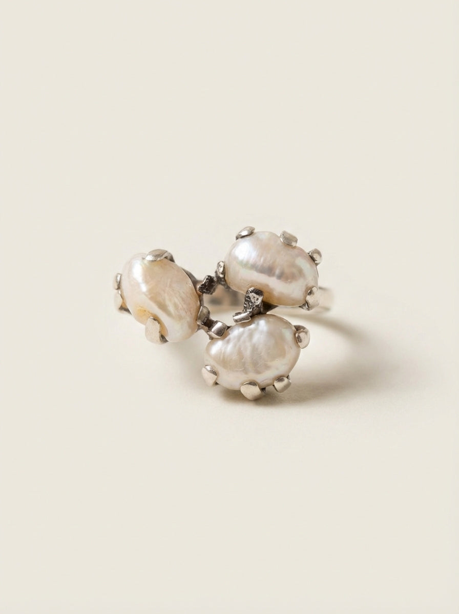 Pearls Cluster Anello